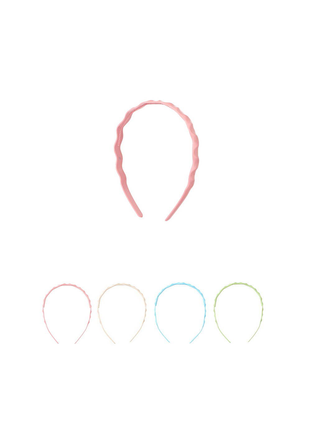 Aro de Cabello Ondulado Colorido Miniso