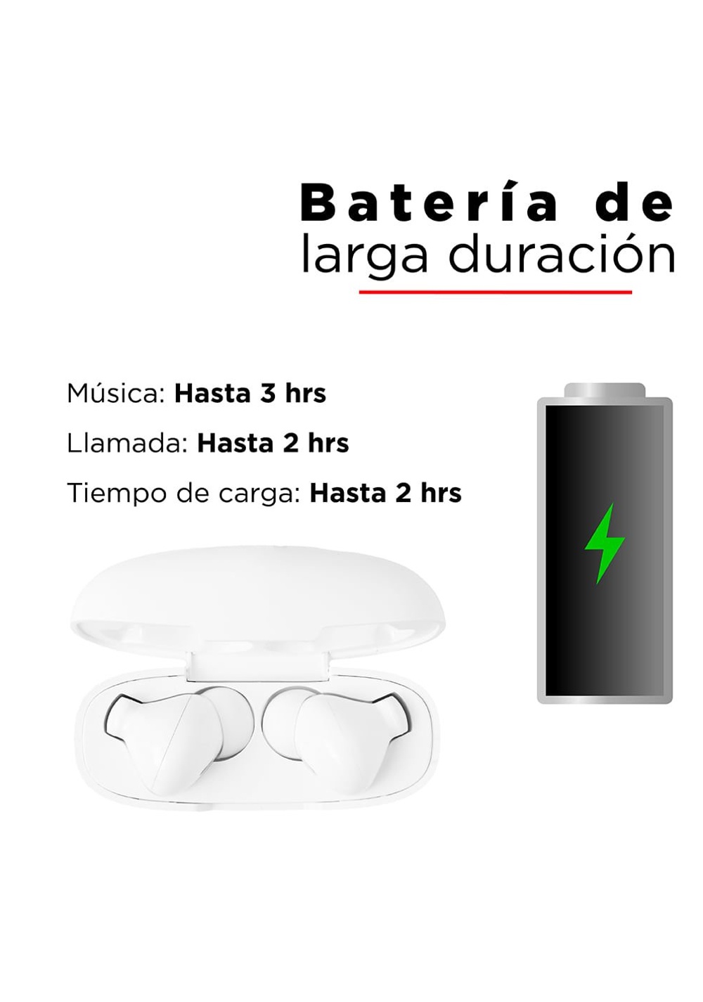 Audífonos Inalámbricos Modelo Eb019 Miniso Unisex - Vista 4