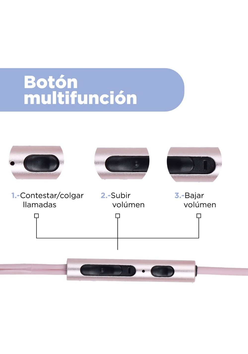 Audífonos Jack Colección Tech Miniso Unisex - Vista 5