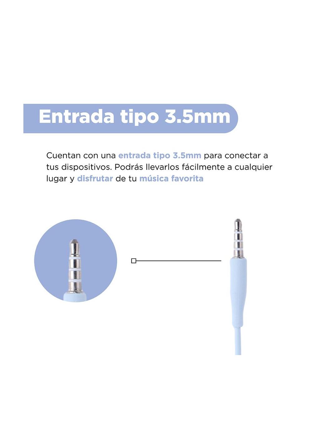 Audífonos con Plug de 3.5 Mm Cinnamoroll Miniso Unisex - Vista 6
