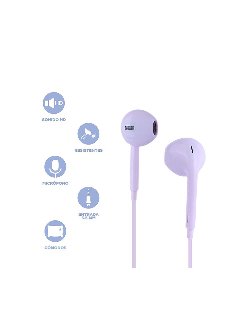 Audífonos con Plug de 3.5 Mm Kuromi Miniso Unisex - Vista 3