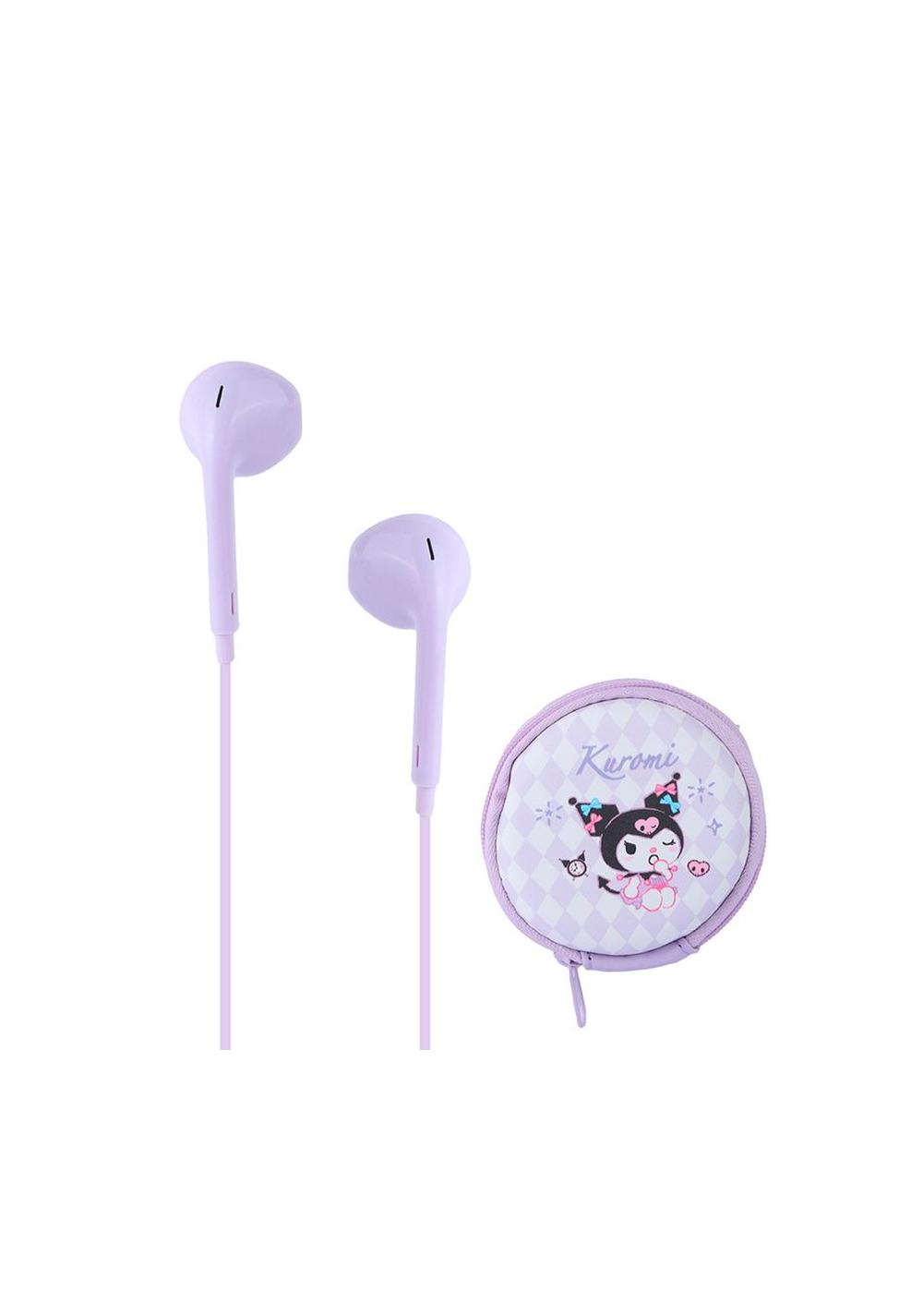 Audífonos con Plug de 3.5 Mm Kuromi Miniso