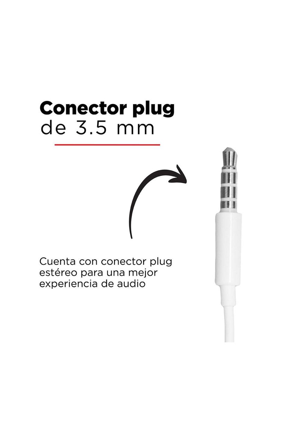Audífonos con Plug de 3.5 Mm Miniso Unisex - Vista 6