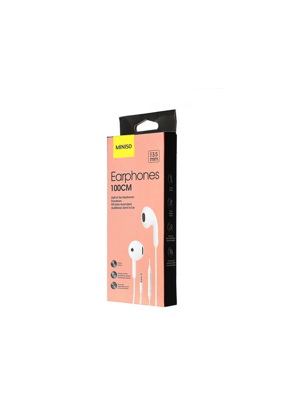 Audífonos con Plug de 3.5 Mm Miniso Unisex - Vista 5