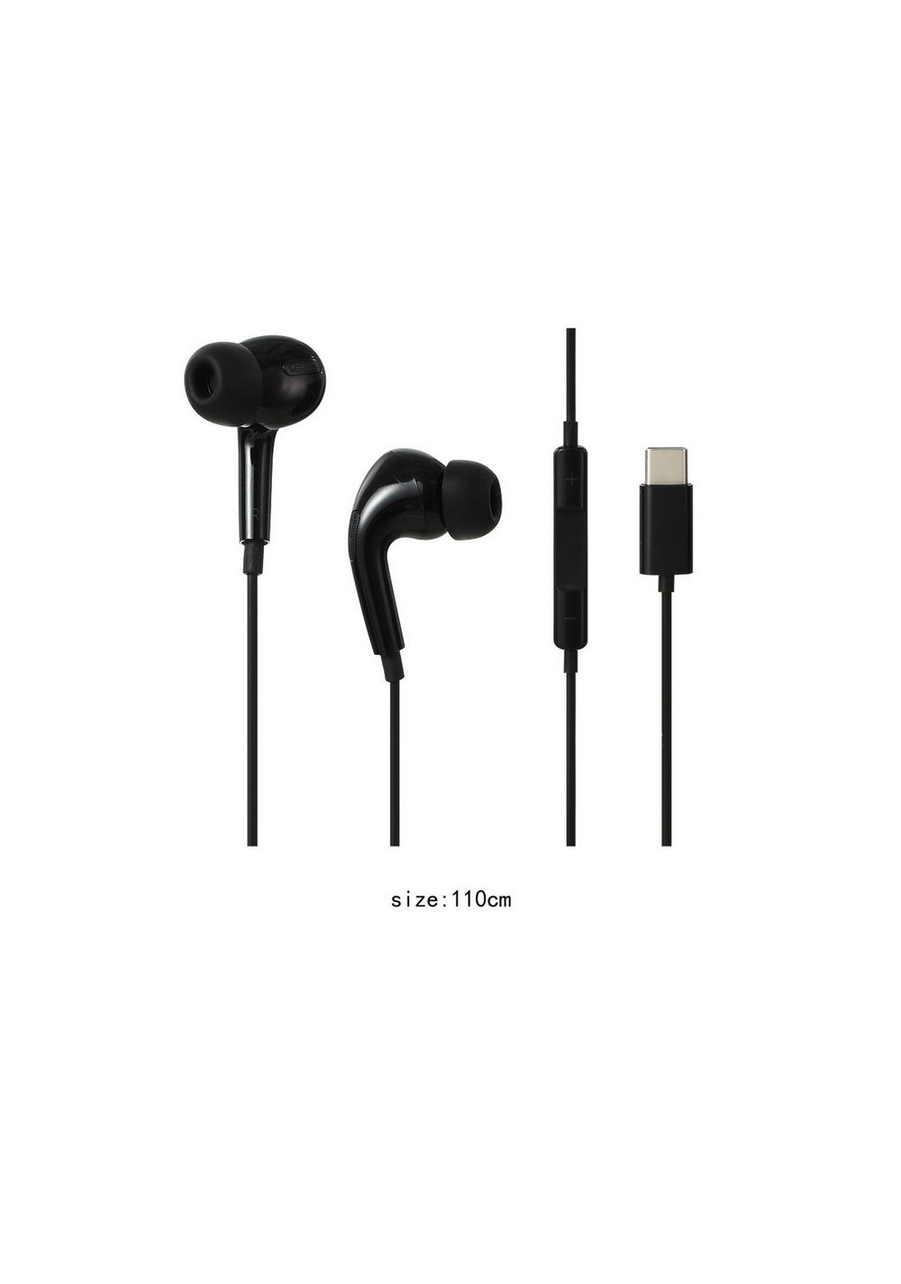 Auriculares Internos Tipo C Negros Miniso Unisex - Vista 7