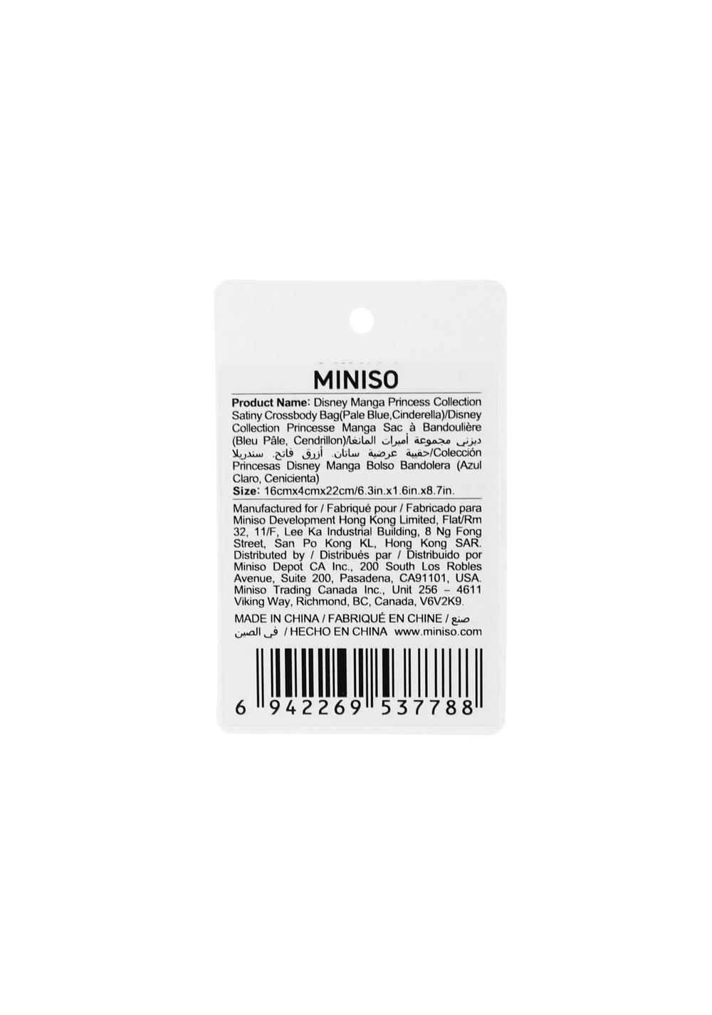Bandolera de Satén Colección Disney Manga Princess Miniso para Mujer - Vista 4