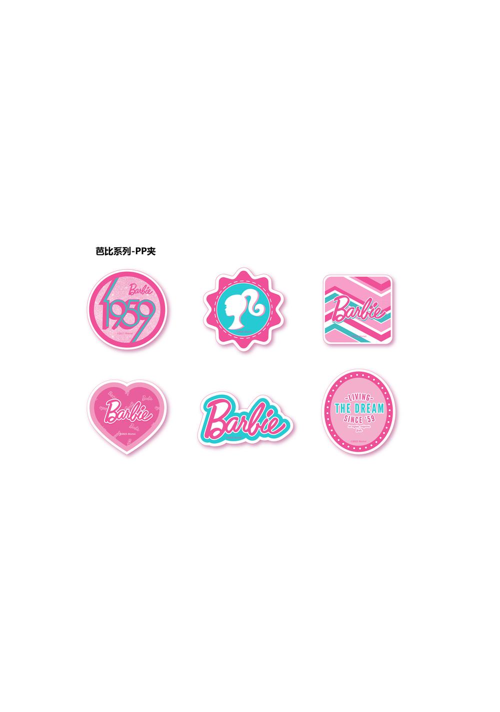 Barbie Shining Collection Lollipop Clip Acrílico Miniso