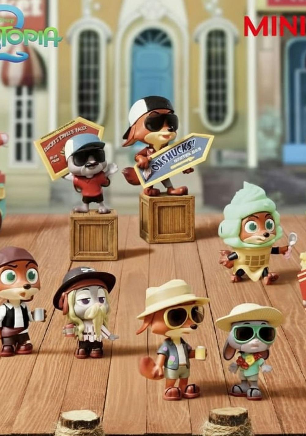 Blind Box Colección Zootopia Disney Miniso Unisex - Vista 4