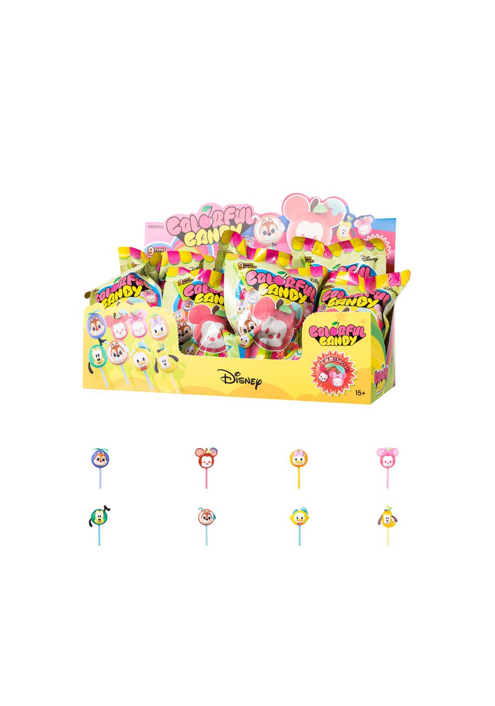 Blind Box Figura de Dulces Coloridos Mickey Disney Miniso