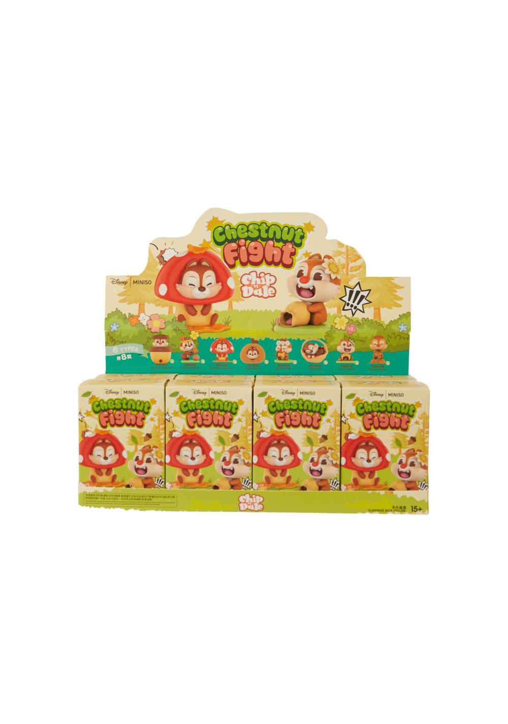 Blind Box de Figuras Chip N Dale Chestnut Fight Disney Miniso Unisex - Vista 3