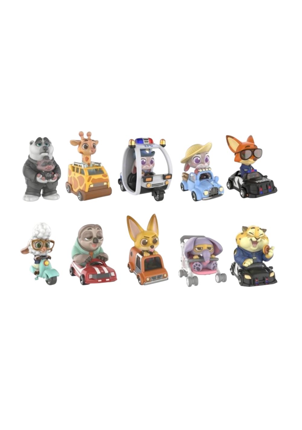 Blind Box Figuras Coleccionables Zootopia Disney Miniso