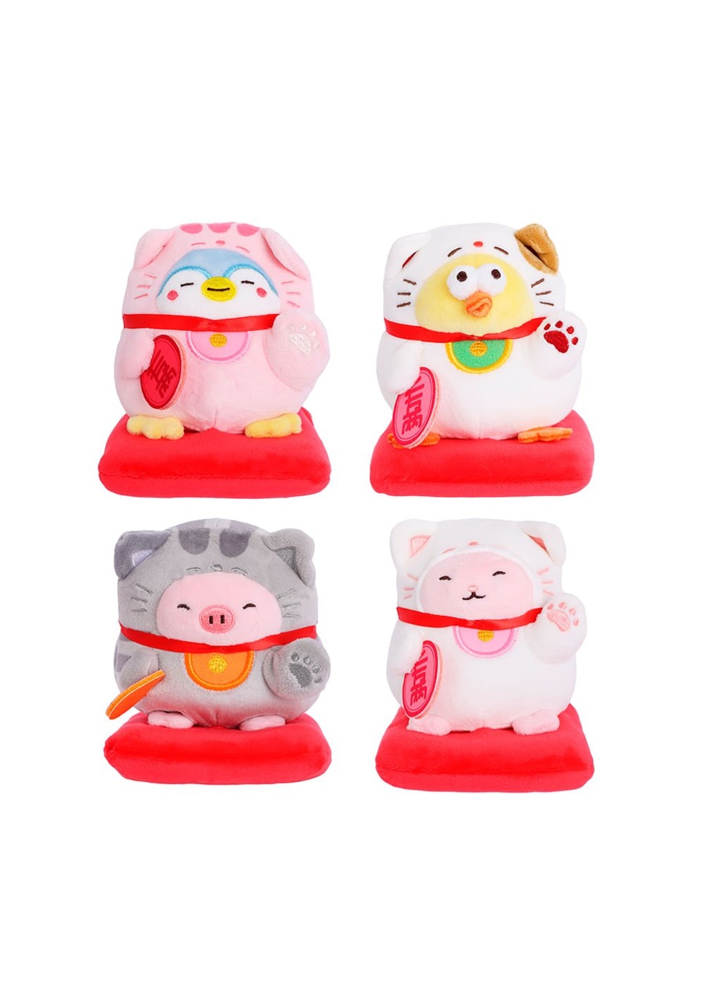 Blind Box Fortune Cat Mini Family Miniso