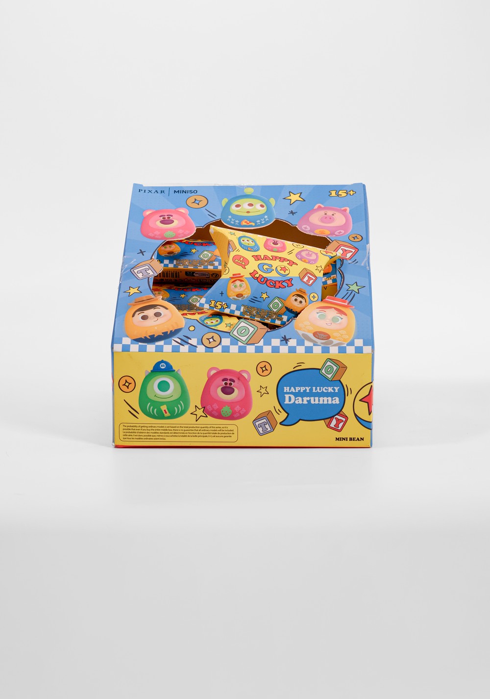 Blind Box de Mini Frijoles Colección Pixar Disney Miniso