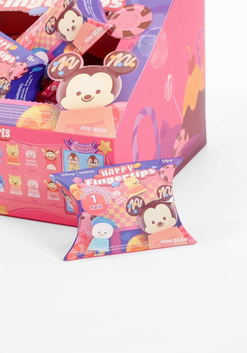 Blind Box de Mini Frijoles Happy Fingertips Disney Miniso Unisex - Vista 3