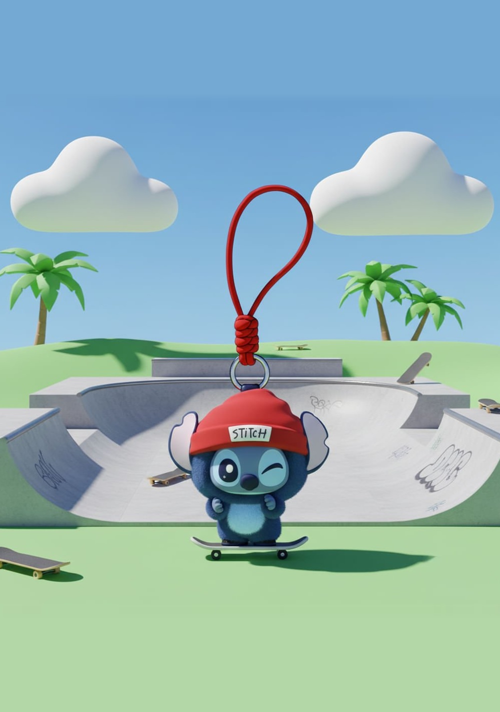 Blind Box Mini Hip Hop Lilo & Stitch Miniso Unisex - Vista 4