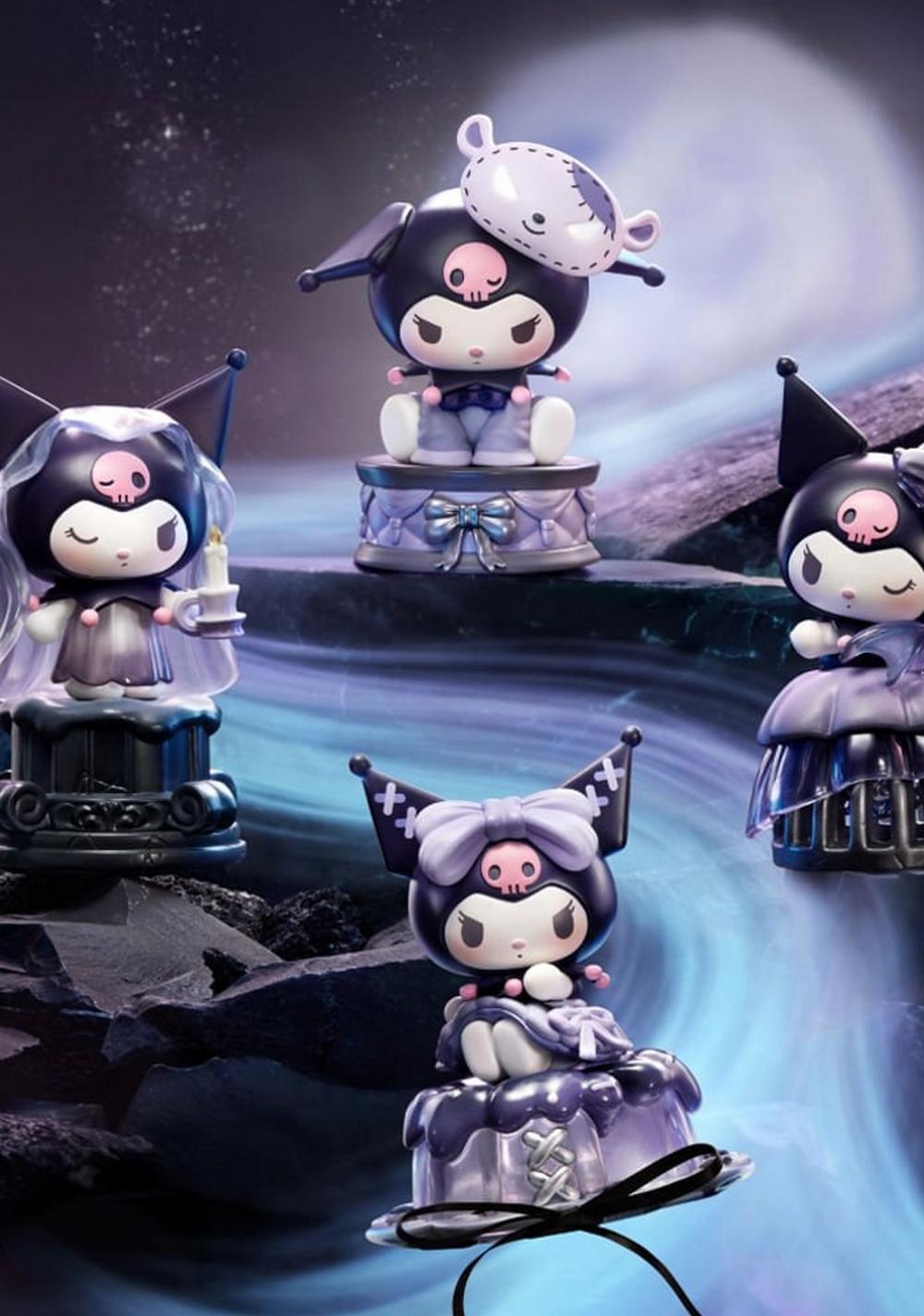 Blind Box Moon In Daylight Kuromi Sanrio Miniso Unisex - Vista 3