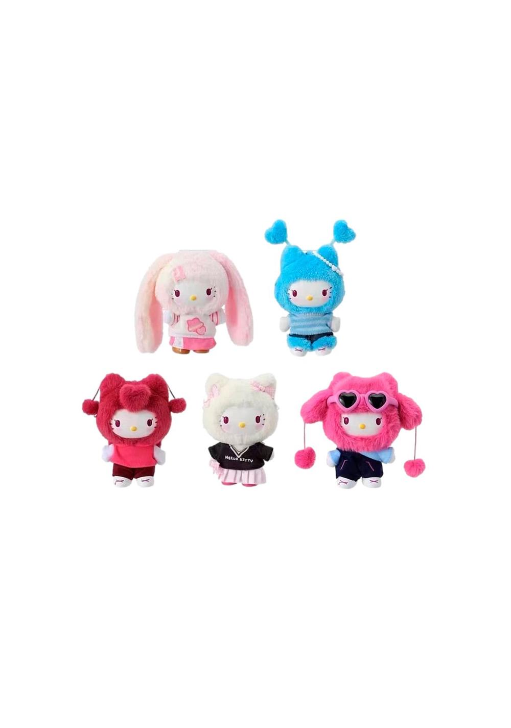 Blind Box de Peluche Pop Star Hello Kitty Miniso
