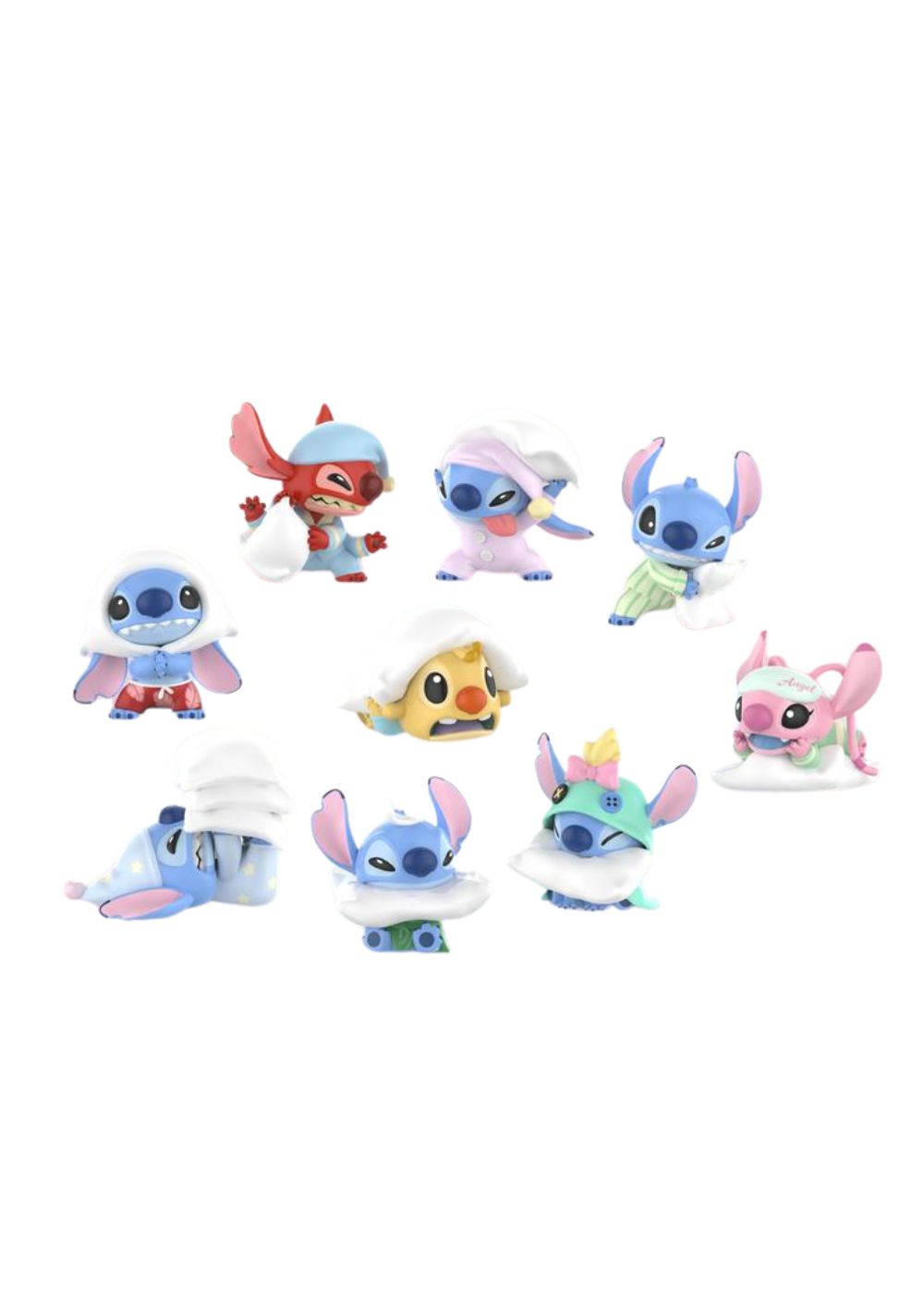 Blind Box Pillow Fight Colección Stitch Disney Miniso