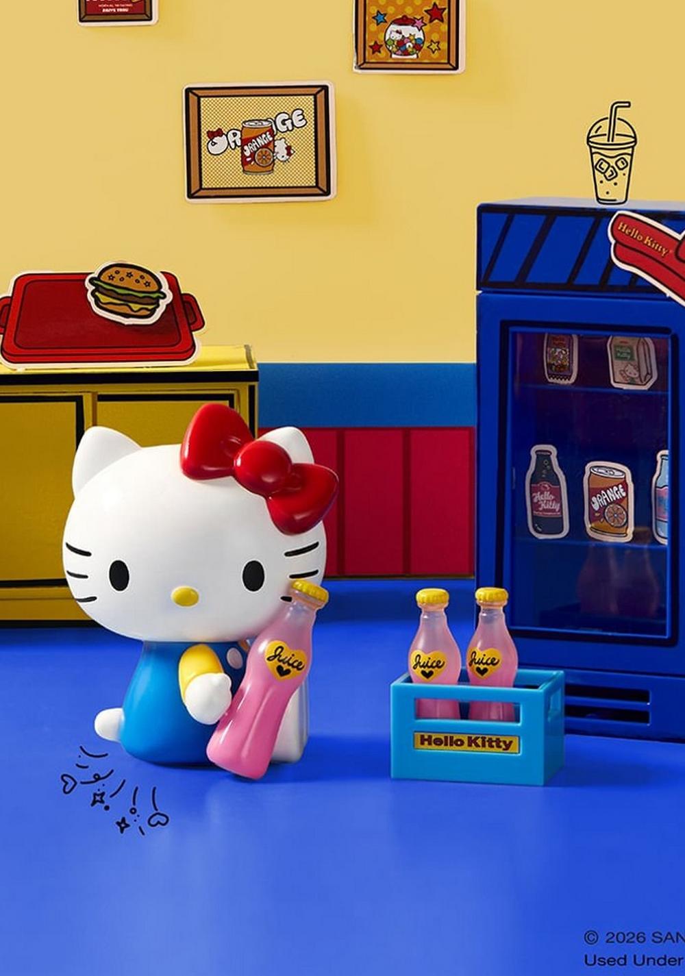 Blind Box Retro Diner Colección Hello Kitty Sanrio Miniso Unisex - Vista 3