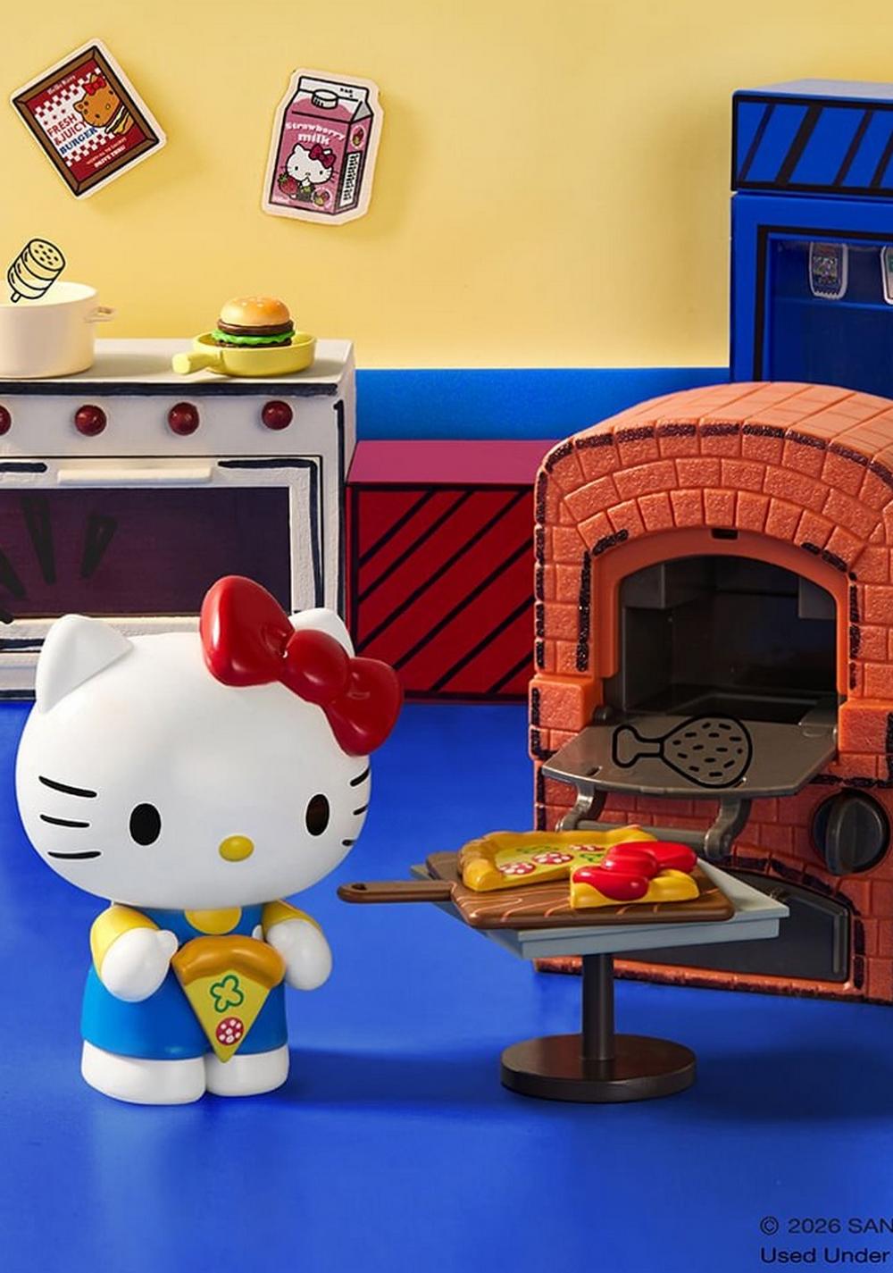 Blind Box Retro Diner Colección Hello Kitty Sanrio Miniso Unisex - Vista 8