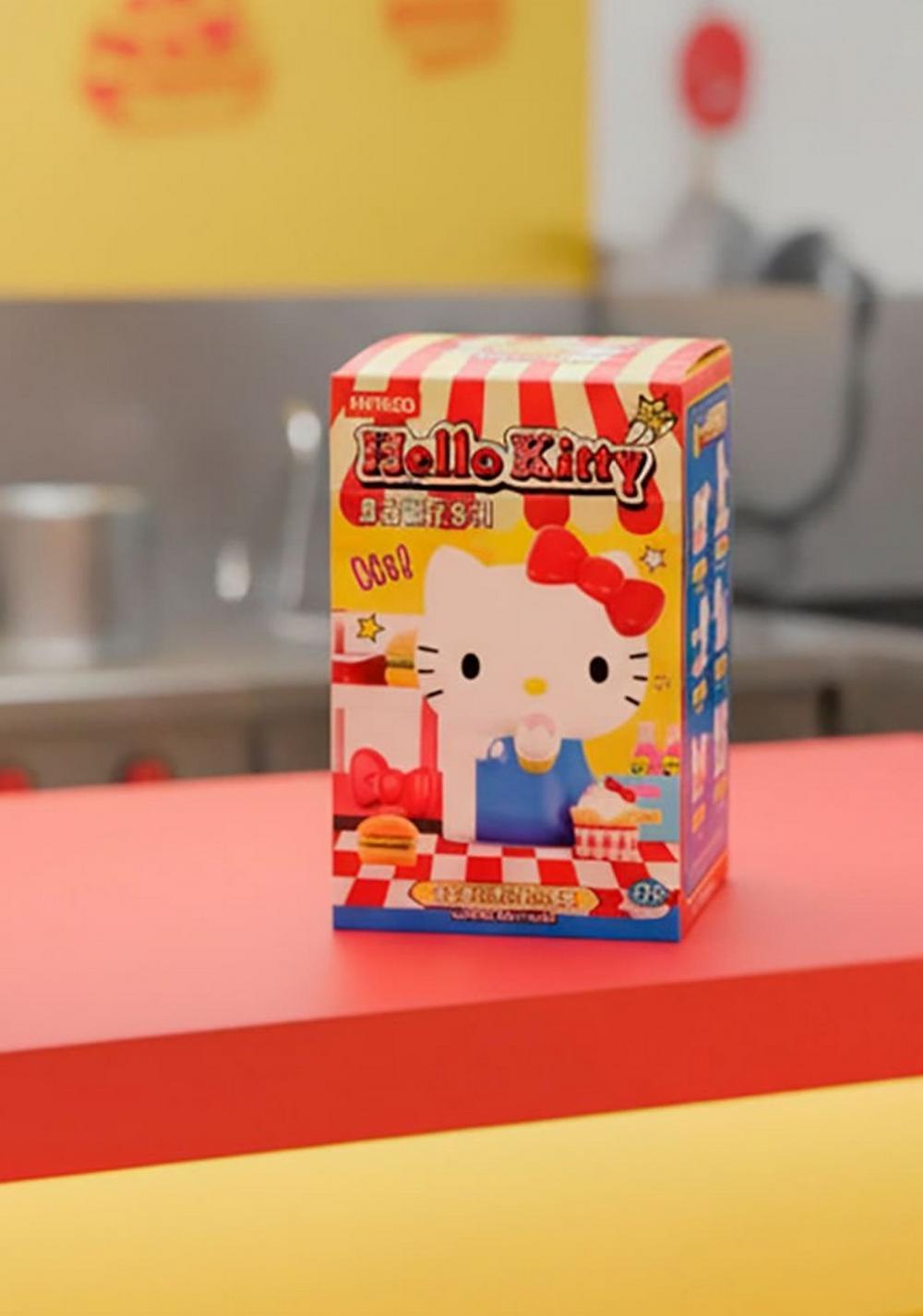 Blind Box Retro Diner Colección Hello Kitty Sanrio Miniso Unisex - Vista 9