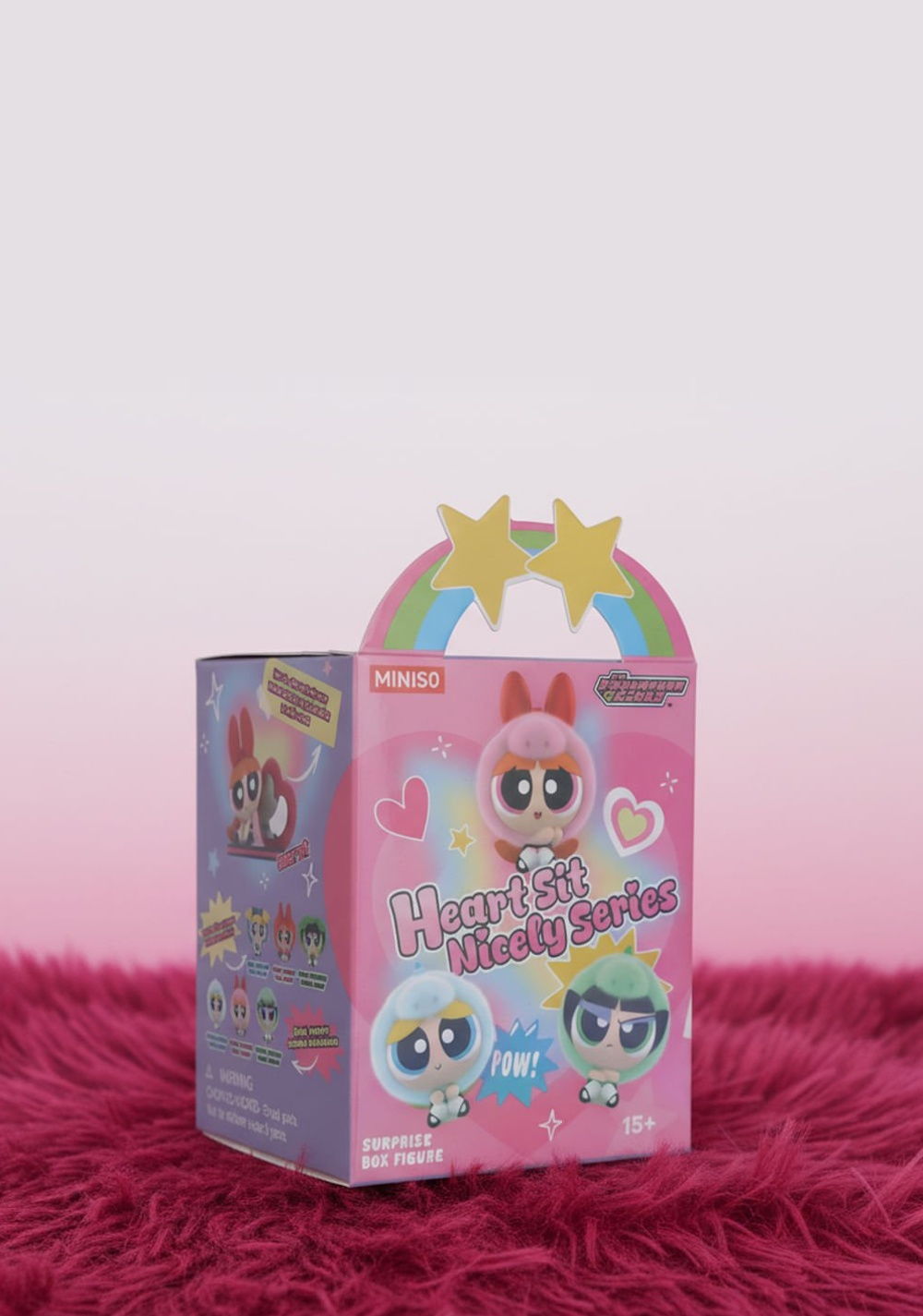Blind Box Sit Nicely 7. 5 Cm las Chicas Superpoderosas Miniso Unisex - Vista 9