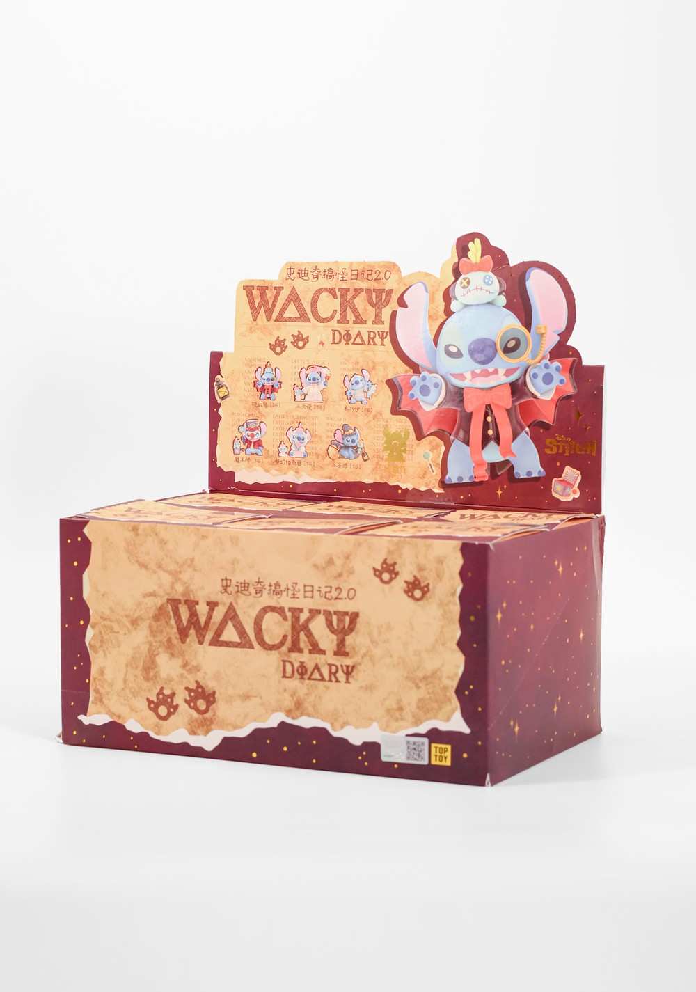 Blind Box Wacky Diary Stitch Disney Miniso