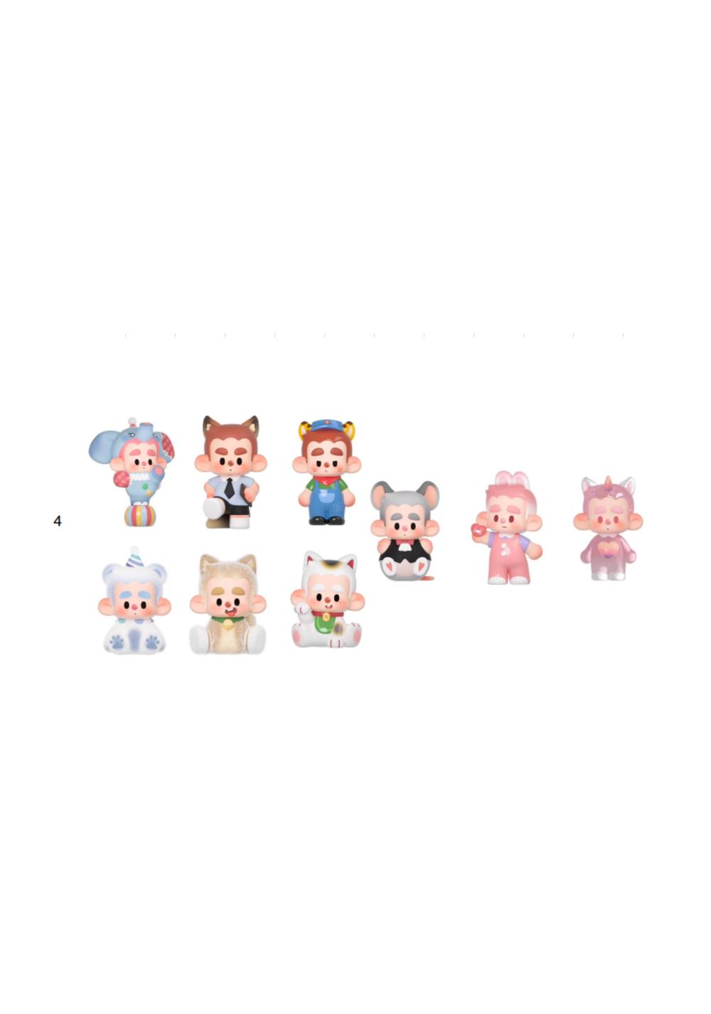 Blind Box Zoo de Hurobo Class Colección Miniso