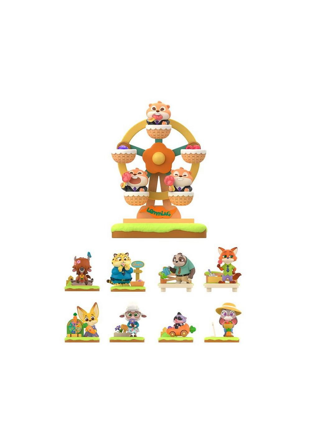 Blind Box Zootopia Jardín de Otoño Disney Miniso
