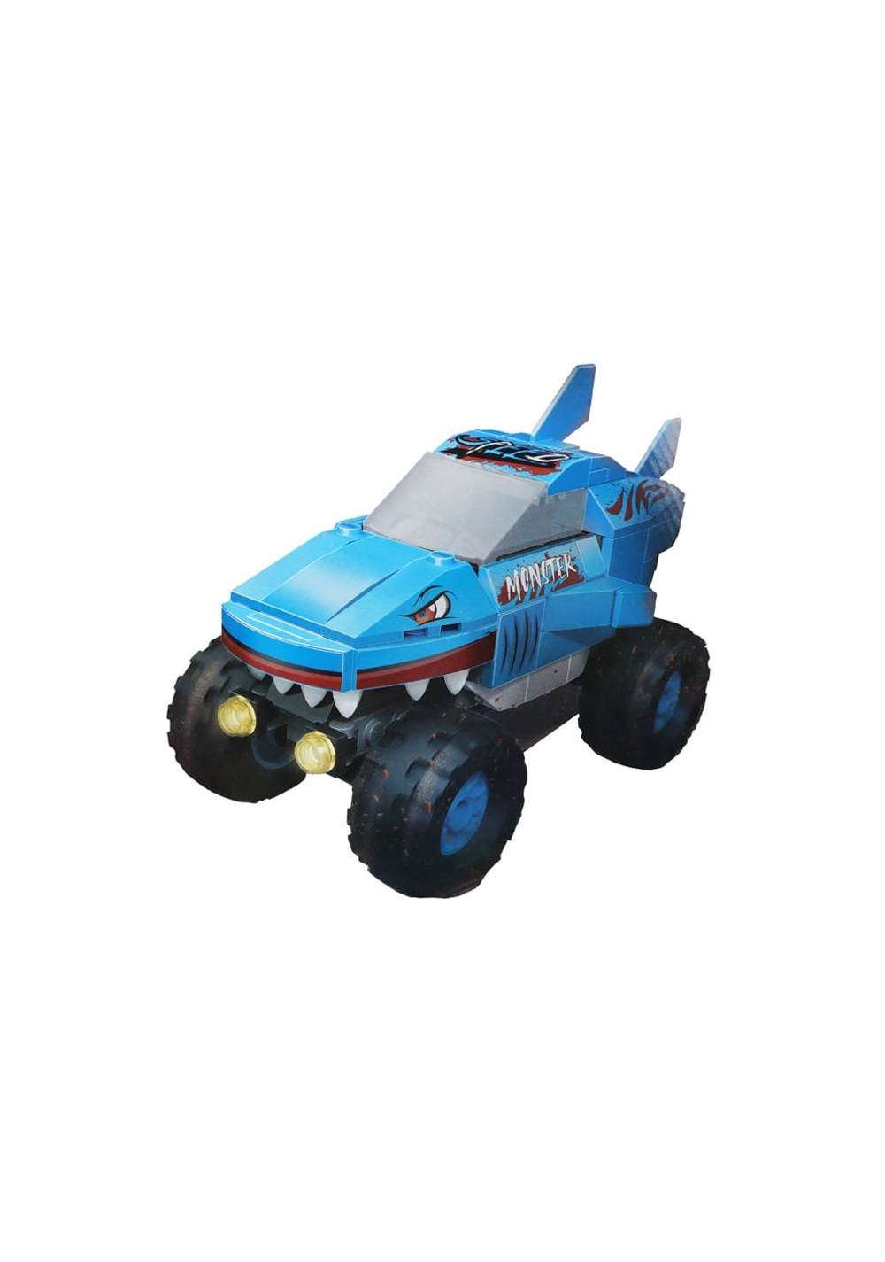 Bloques de Construcción Carro de Tiburón 172 Piezas Miniso