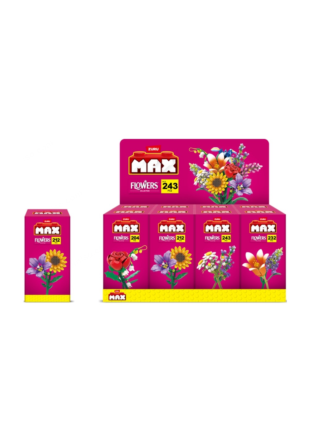 Bloques de Construcción Flor Colección Zuru Miniso