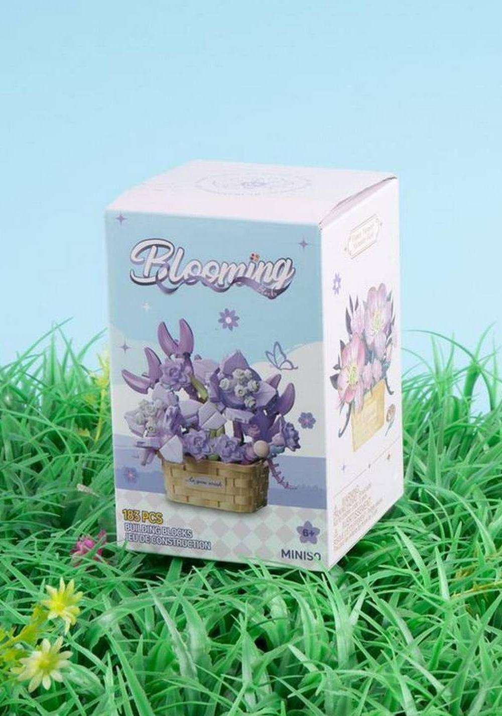 Bloques de Construcción de Flores Violetas Miniso Unisex - Vista 3