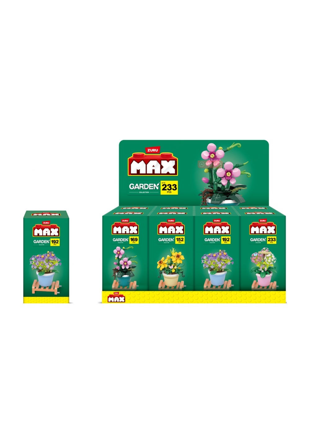 Bloques de Construcción Planta en Maceta Zuru Miniso