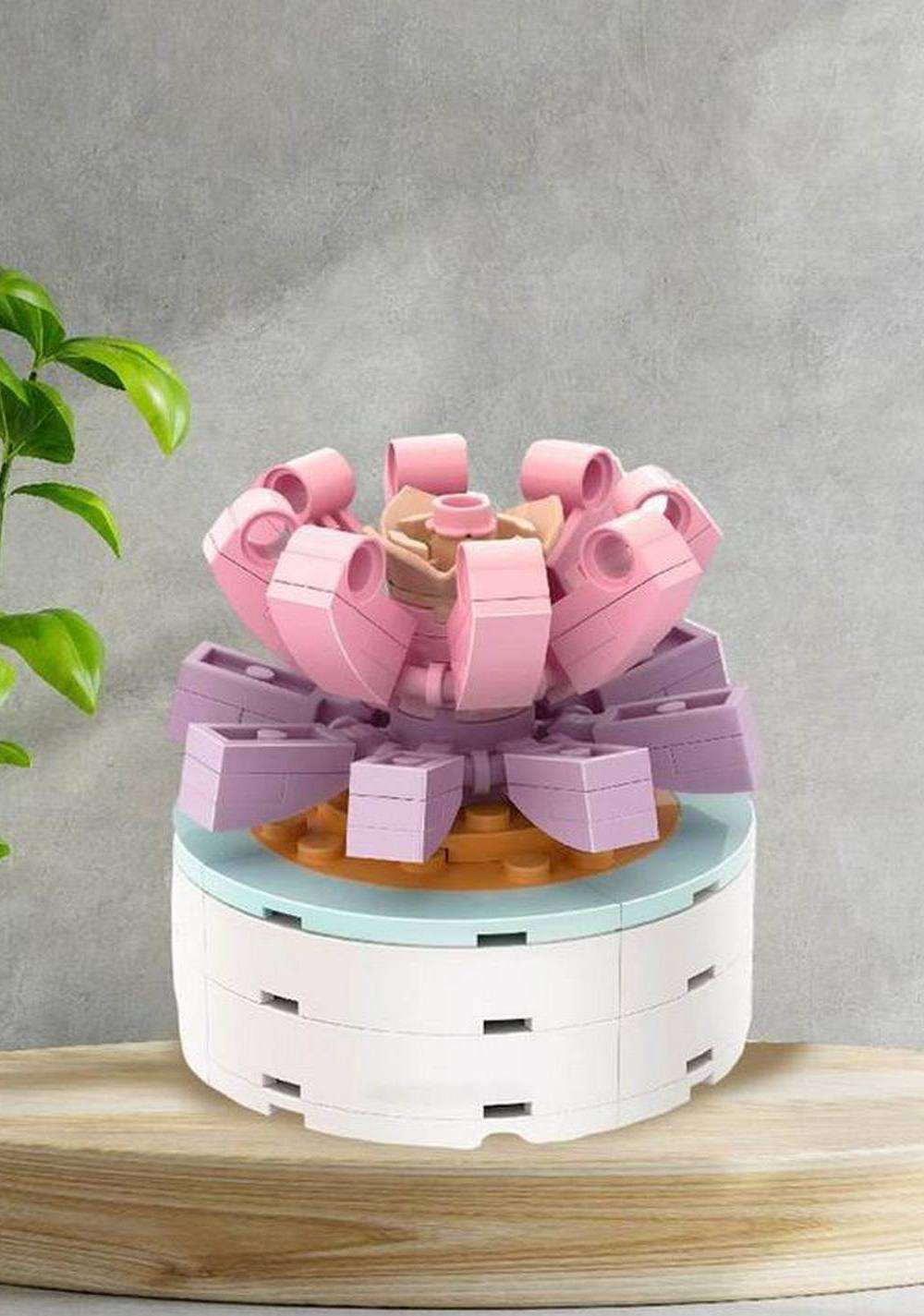 Bloques de Construcción de Plantas Suculentas Miniso Unisex - Vista 5