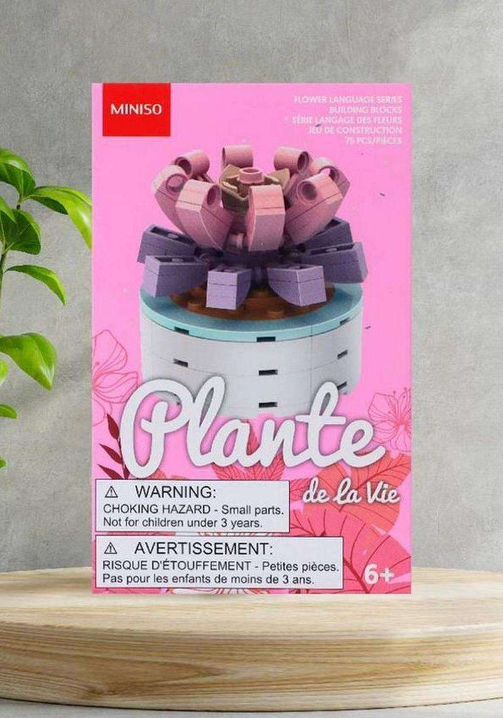Bloques de Construcción de Plantas Suculentas Miniso Unisex - Vista 6