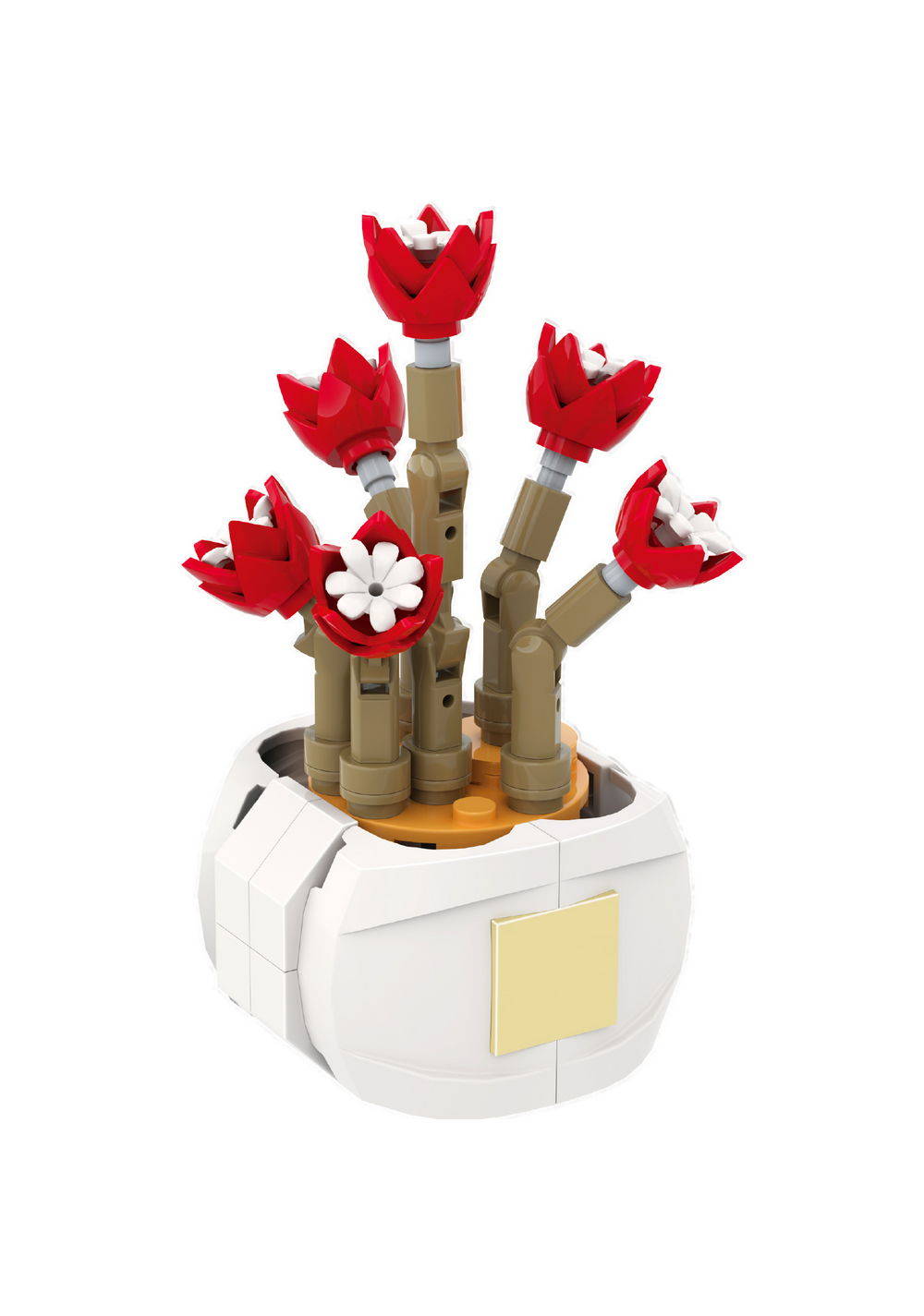 Bloques de Construcción de Plantas Suculentas Miniso