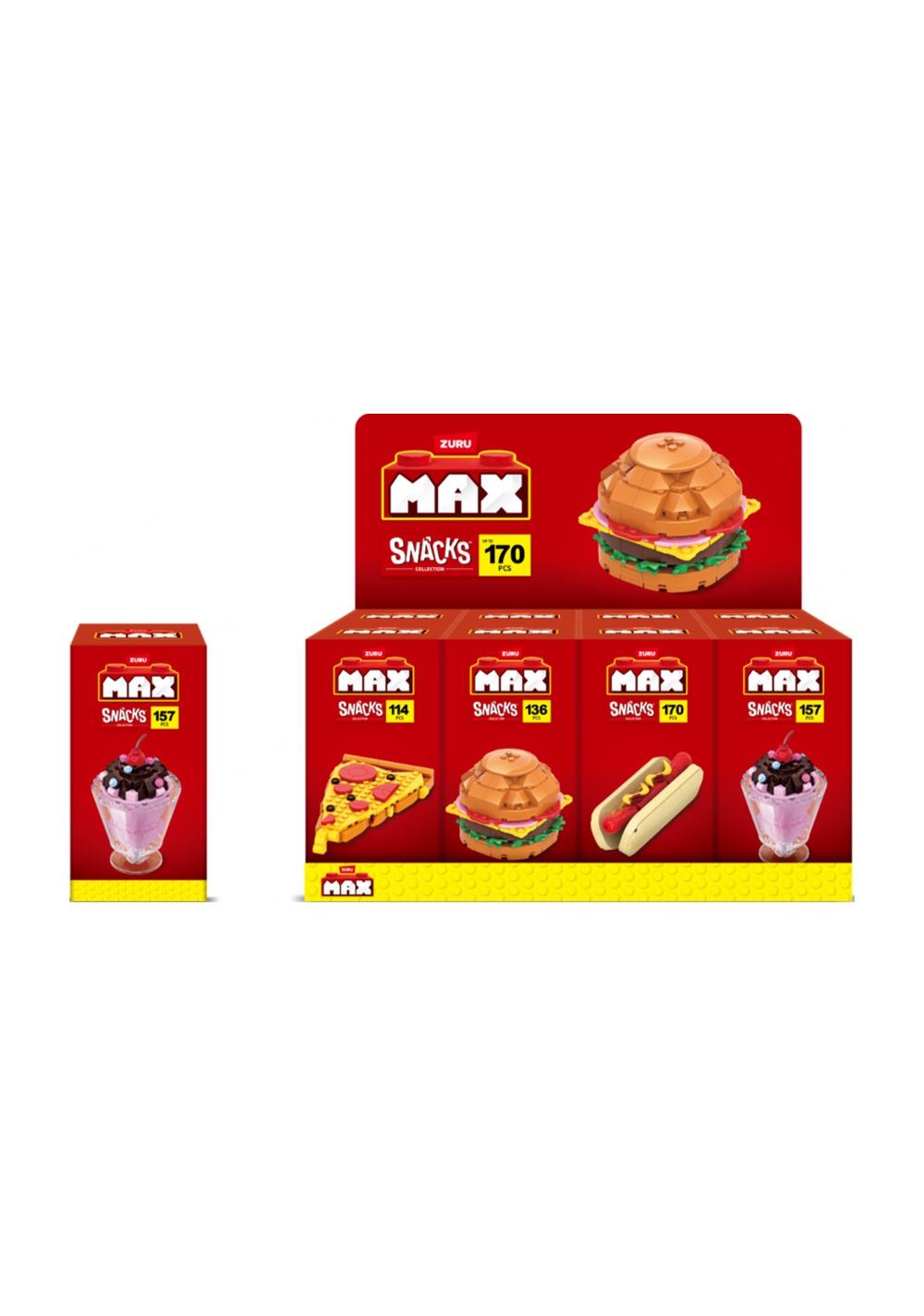 Bloques de Construcción Snacks Colección Zuru Miniso