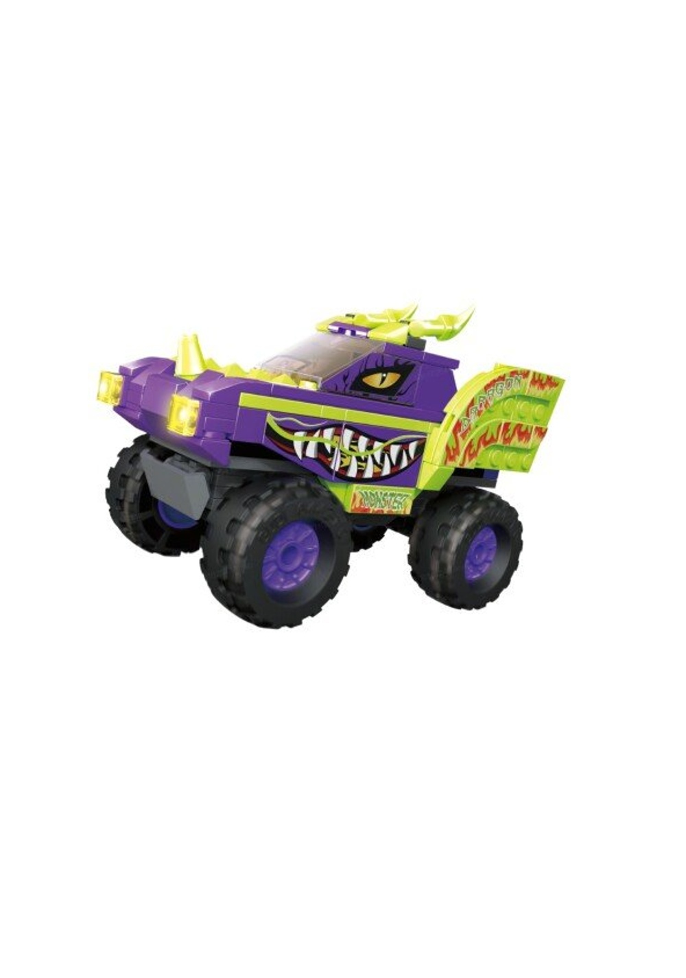 Bloques Monster Truck Animals Dragón Miniso