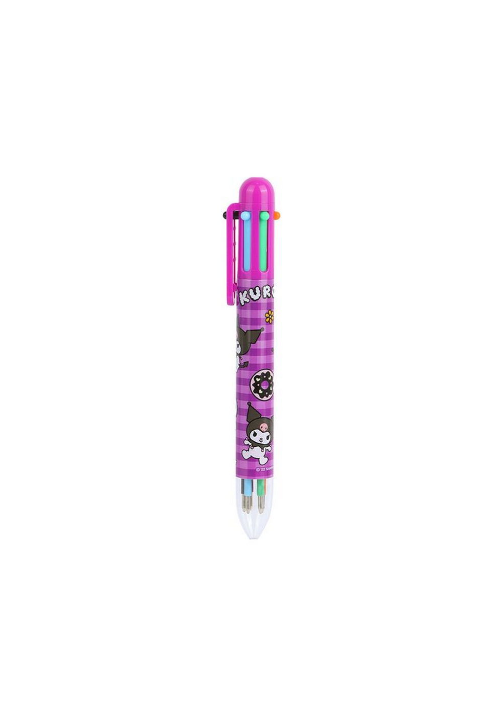 Bolígrafo de 6 Colores de 0,8 Mm Kuromi Miniso