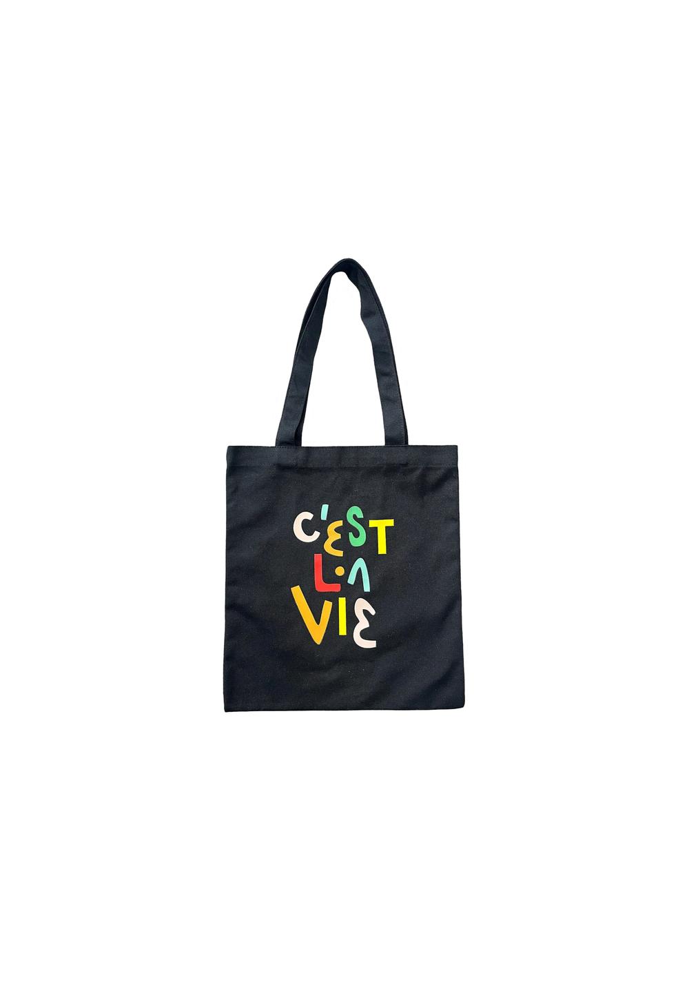 Bolsa de Compras con Diseño Creativo Letras Miniso