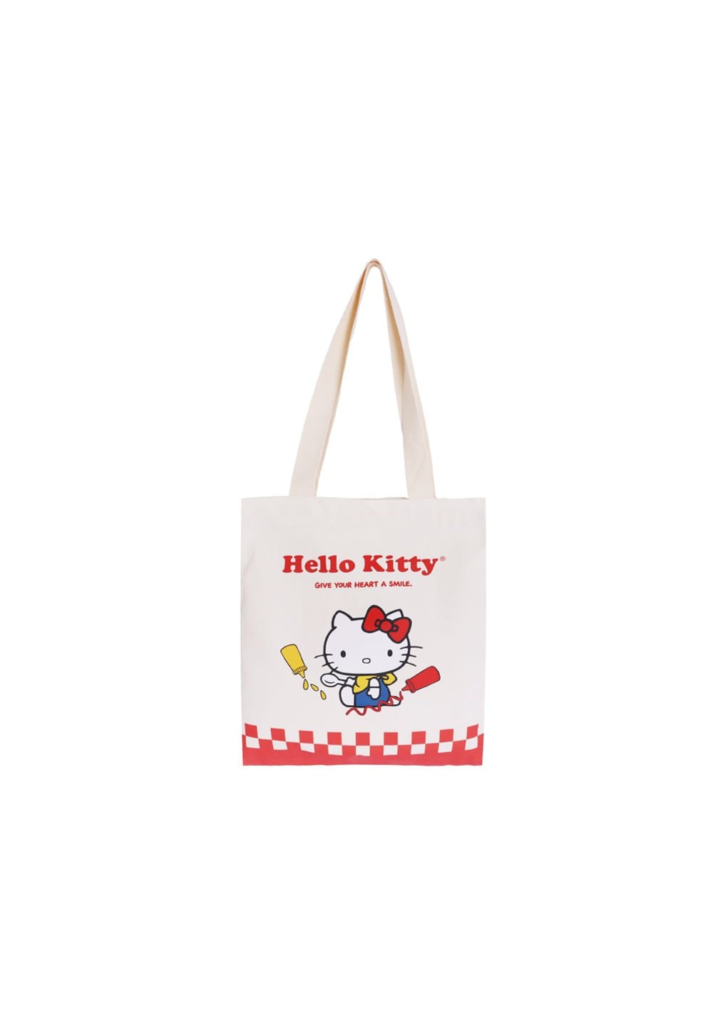 Bolsa de Comprasr de Tela Dinner Hello Kitty Miniso