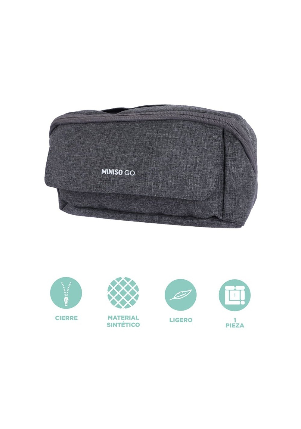 Bolsa de Viaje con Gran Capacidad Linen Tone Miniso Unisex - Vista 4