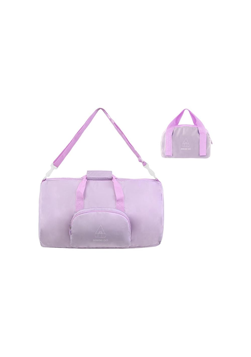 Bolso de Viaje Plegable Morada Colección Go Miniso