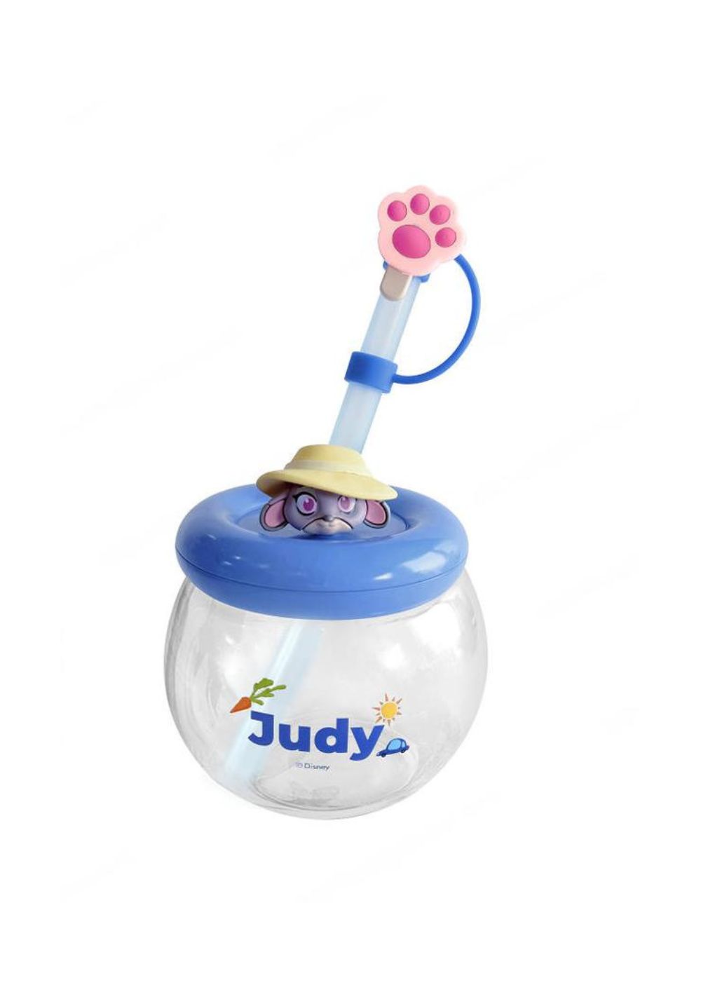 Botella de 600 Ml Colección Judy Zootopia Disney Miniso