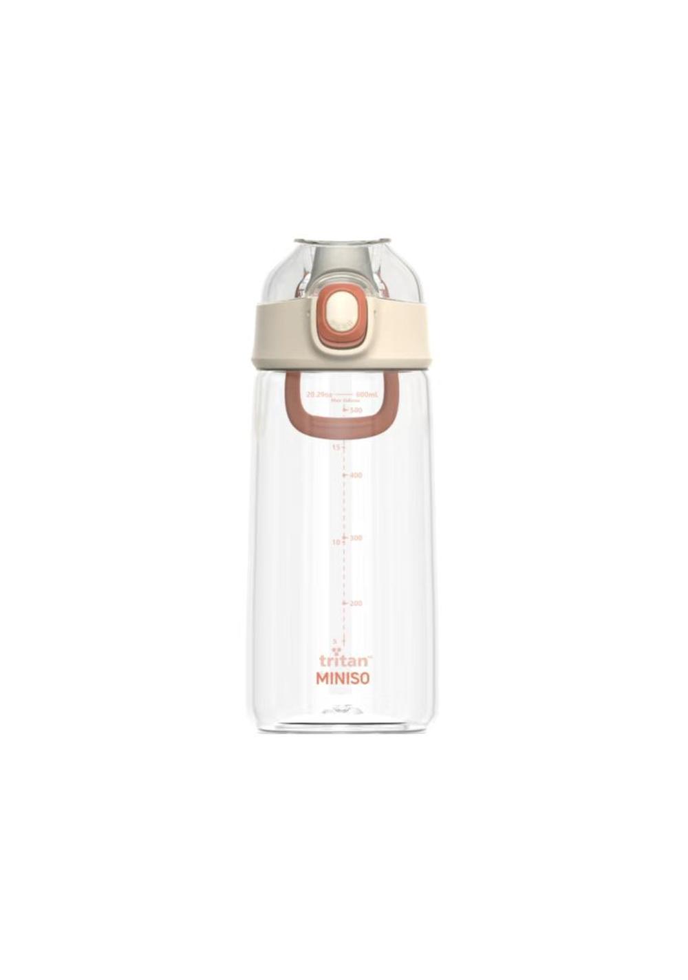 Botella de 600ml con Doble Boquilla Minimalist Miniso