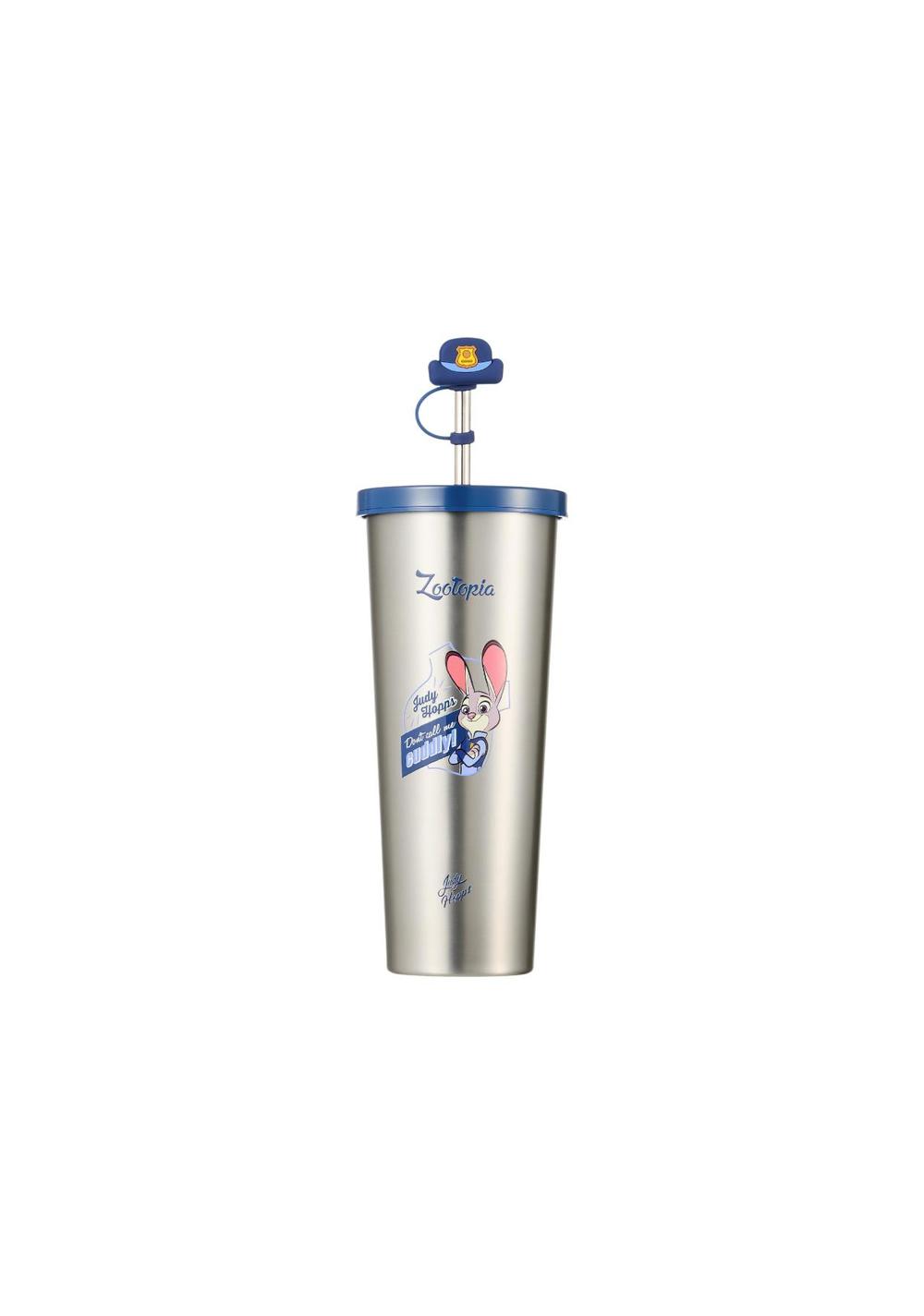 Botella de Acero de Doble Capa de 800 Ml Colección Judy Zootopia Disney Miniso