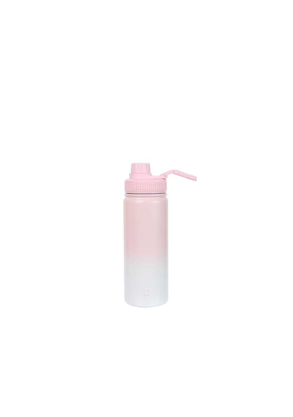 Botella de Acero de Doble Capa con Asa Sakura 550 Ml Miniso