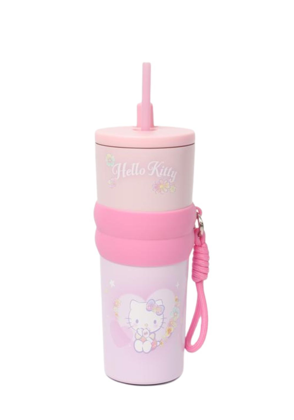 Botella de Acero de Doble Capa Hello Kitty 750 Ml Miniso