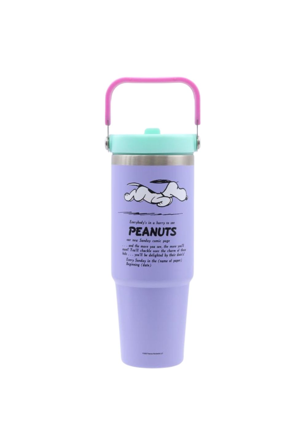 Botella de Acero de Doble Capa Snoopy Miniso