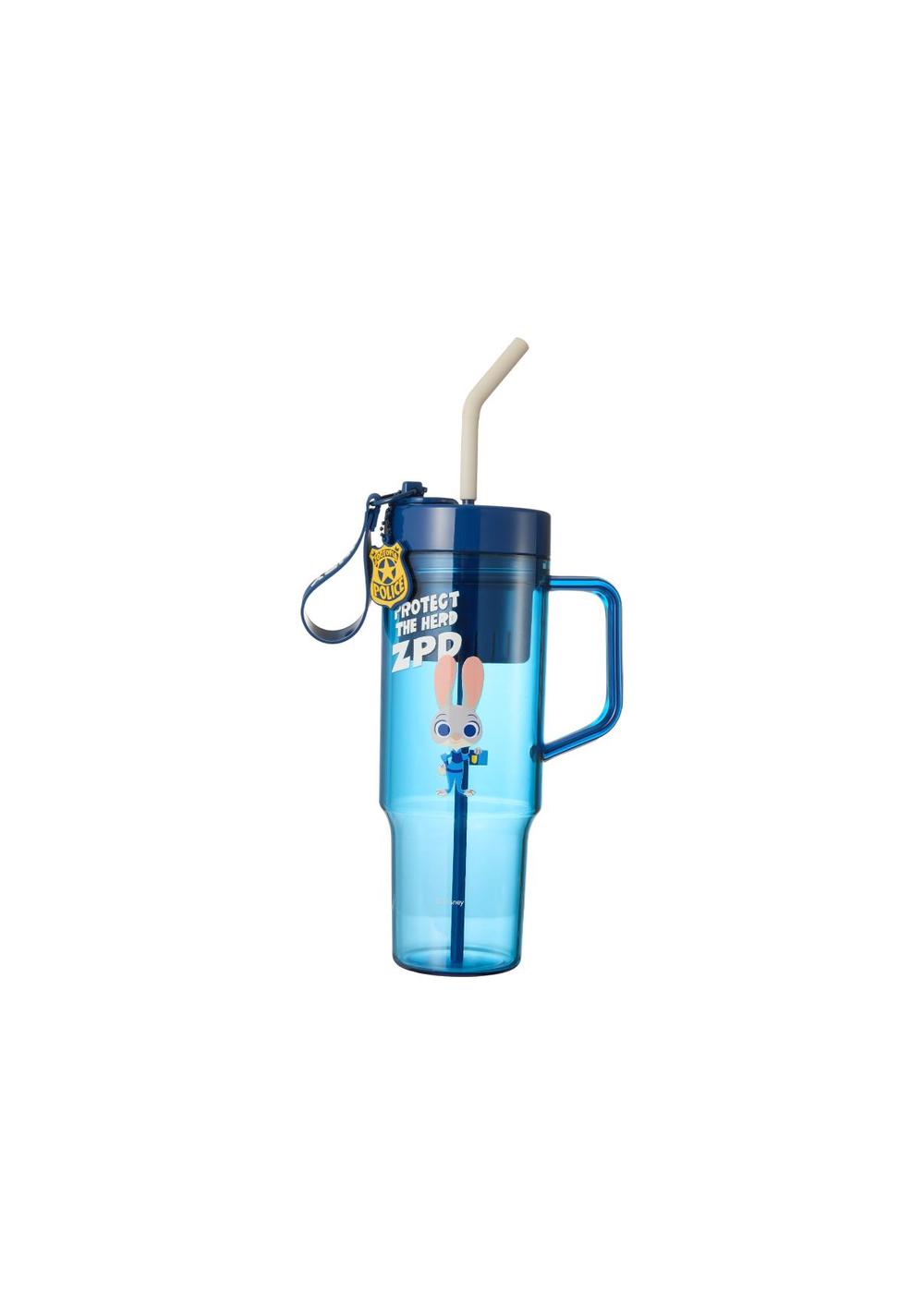 Botella con Pitillo Colección Judy Zootopia Disney Miniso